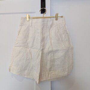 Linen shorts